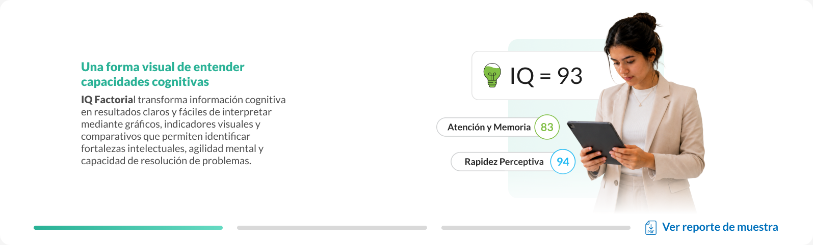 IQ Factorial: inteligencia y capacidad cognitiva